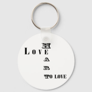 Love Key Ring
