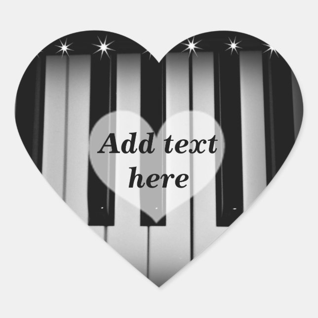 Love Keys_ Heart Sticker (Front)