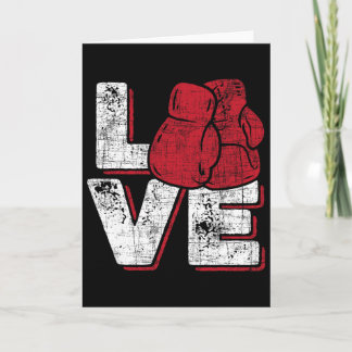 Love - Kickboxer Kickboxing Fitness Workout Martia Card