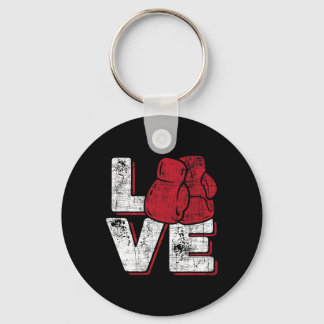 Love - Kickboxer Kickboxing Fitness Workout Martia Key Ring