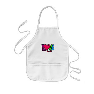 Love   kids apron