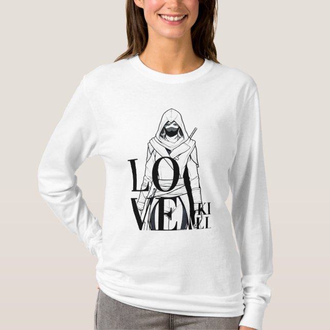 Love Kill: Mysterious Assassin Art T-Shirt (Front)