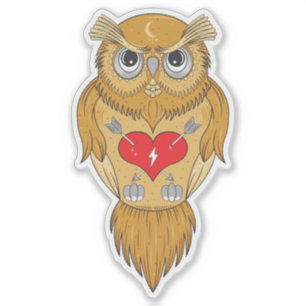 Love Kills   Owl Illustration