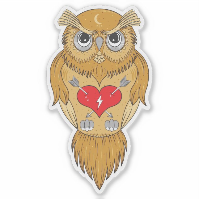 Love Kills | Owl Illustration (Front)