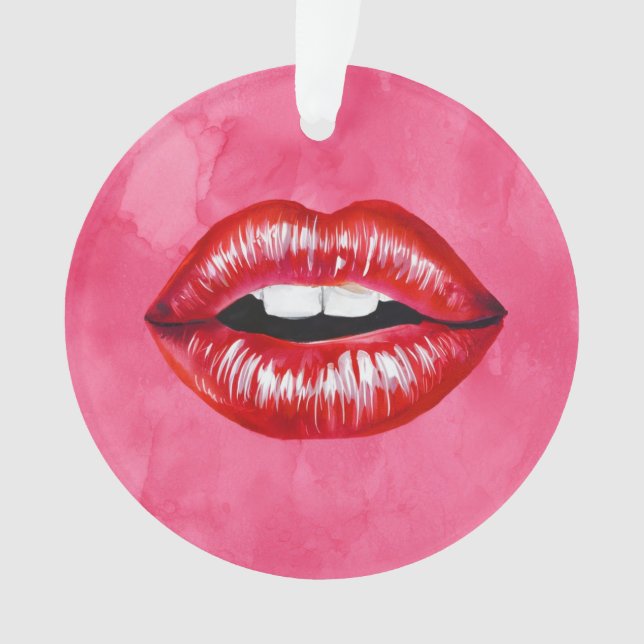 Love Kiss Ornament (Front)