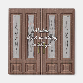 Love Knocks On Front Door Magnet