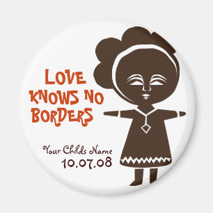 Love Knows No Borders Magnet