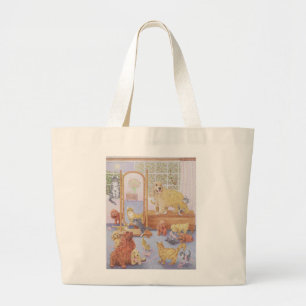Love knows no bounds large tote bag