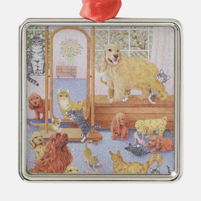 Love knows no bounds metal tree decoration (Front)