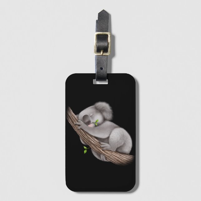 Love Koala Bears  Luggage Tag (Front Vertical)