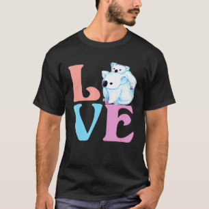 Love Koala Bears Spelled Out Cute For Koala Bear L T-Shirt
