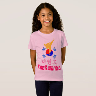 ❤☯✔Love Korean Martial Art-TaeKwonDo Contoured Fit T-Shirt