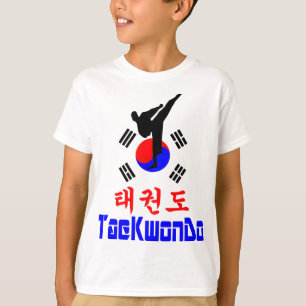 ❤☯✔Love Korean Martial Art-TaeKwonDo Crewnec T-Shirt