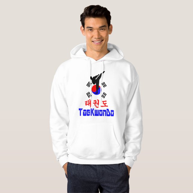 ❤☯✔Love Korean Martial Art-TaeKwonDo Must-Have Hoodie (Front Full)