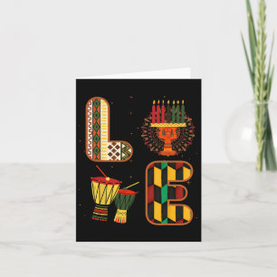 Love Kwanzaa Seven Principles Of Kwanzaa Happy Kwa Card