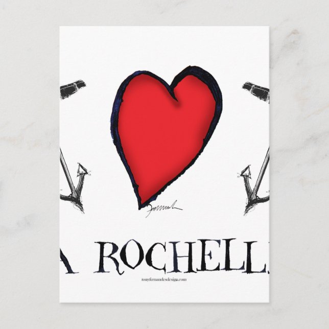 love la rochelle postcard (Front)
