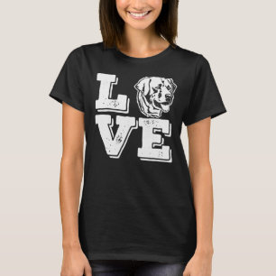 Love Labrador I Love My Yellow Lab Labrador Retrie T-Shirt