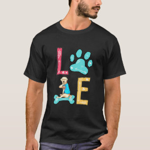 Love Labrador Paw Dog Dog Owner T-Shirt