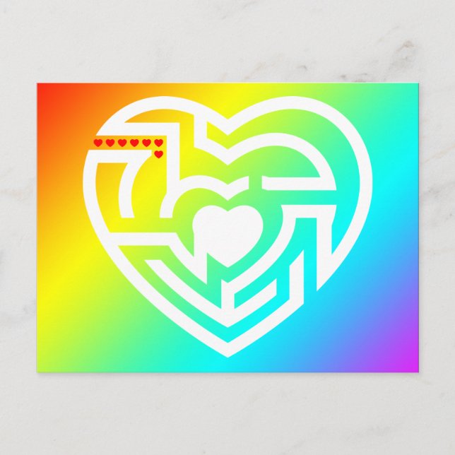 love labrynth postcard (Front)