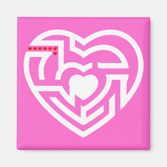 love labyrinth magnet (Front)