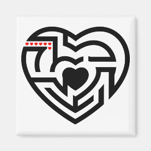 love labyrinth magnet