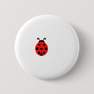 Love Ladybugs Cute Insect Sweetheart Girlfriend Gi 6 Cm Round Badge