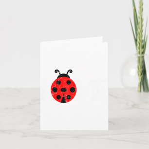 Love Ladybugs Cute Insect Sweetheart Girlfriend Gi Card