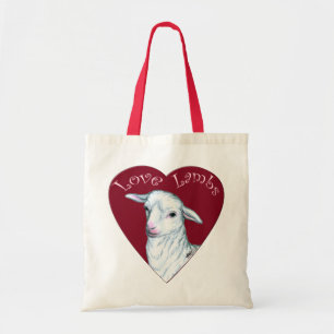 Love Lambs Tote Bag