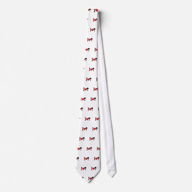 love lamp, love lamp, love lamp, love lamp, lov... tie (Front)