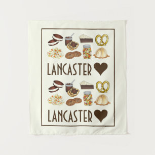 Love Lancaster PA Pennsylvania Dutch Amish Foods Tapestry