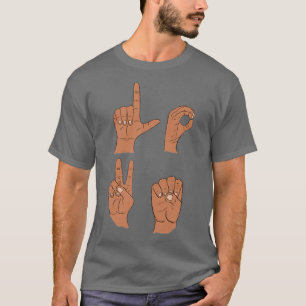 LOVE Language American Sign Language T-Shirt
