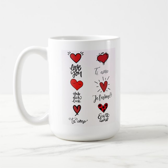 Love Languages Mug (Left)