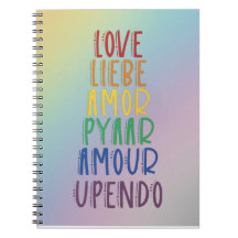 Love Languages Spiral Notebook