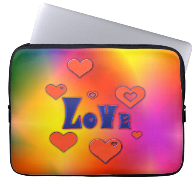 Love Laptop Sleeve (Front)
