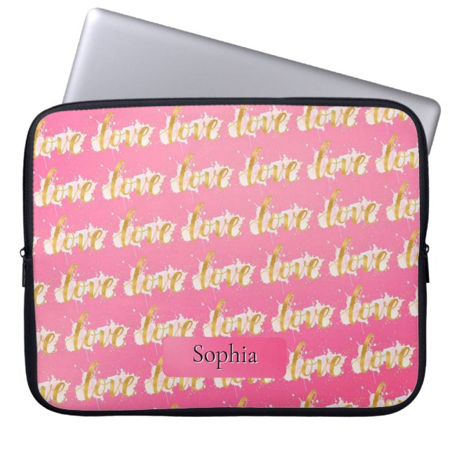 Love Laptop Sleeve (Front)