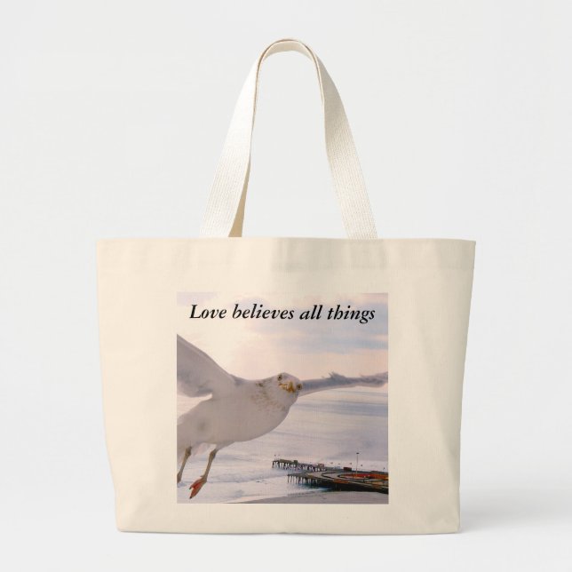 Love_ Large Tote Bag (Front)