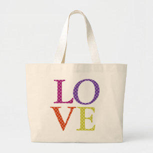 Love Large Tote Bag