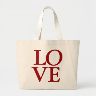 Love Large Tote Bag