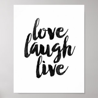 Love Laugh Live Poster