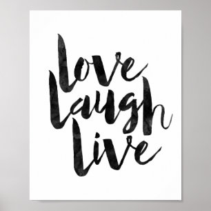 Love Laugh Live Poster