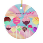 Love laugh sprinkles cake pops rainbows Christmas