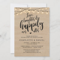 Love, Laughter and Happily Ever After, Wedding