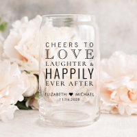 Love Laughter Happily Ever After Wedding