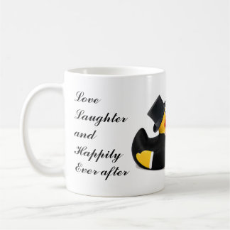 Love, laughter & happily ever after - wedding gift coffee mug