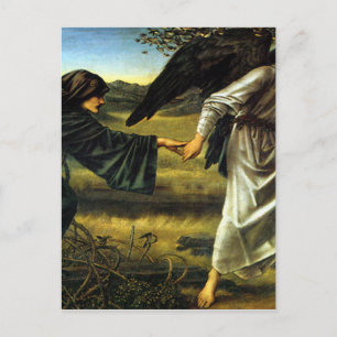 Love Leading The Pilgrim by Edward Burne-Jones Postcard