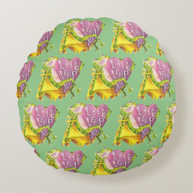 LOVE LEAP YEAR ROUND CUSHION (Front)