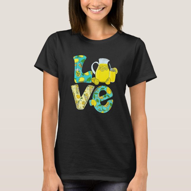 Love Lemonade Crew Squad Kids Yellow Lemon Boss Ju T-Shirt (Front)
