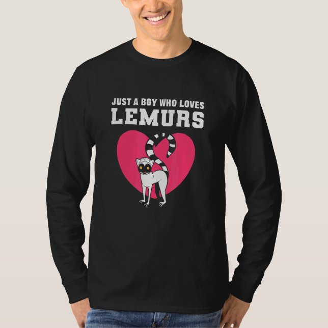 Love Lemurs Pet T-Shirt (Front)