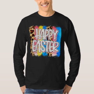 Love Leopard, Happy Easter Bunny Ears T-Shirt