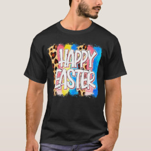 Love Leopard, Happy Easter Bunny Ears T-Shirt